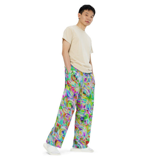 Love Is Magic unisex wide-leg pants