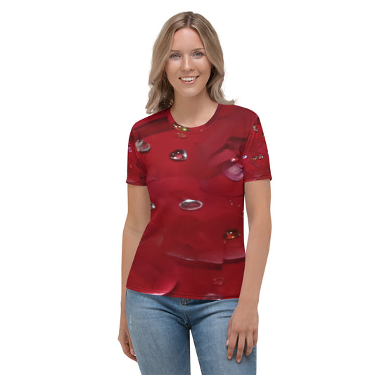 Jeweled Rose Women's T-shirt