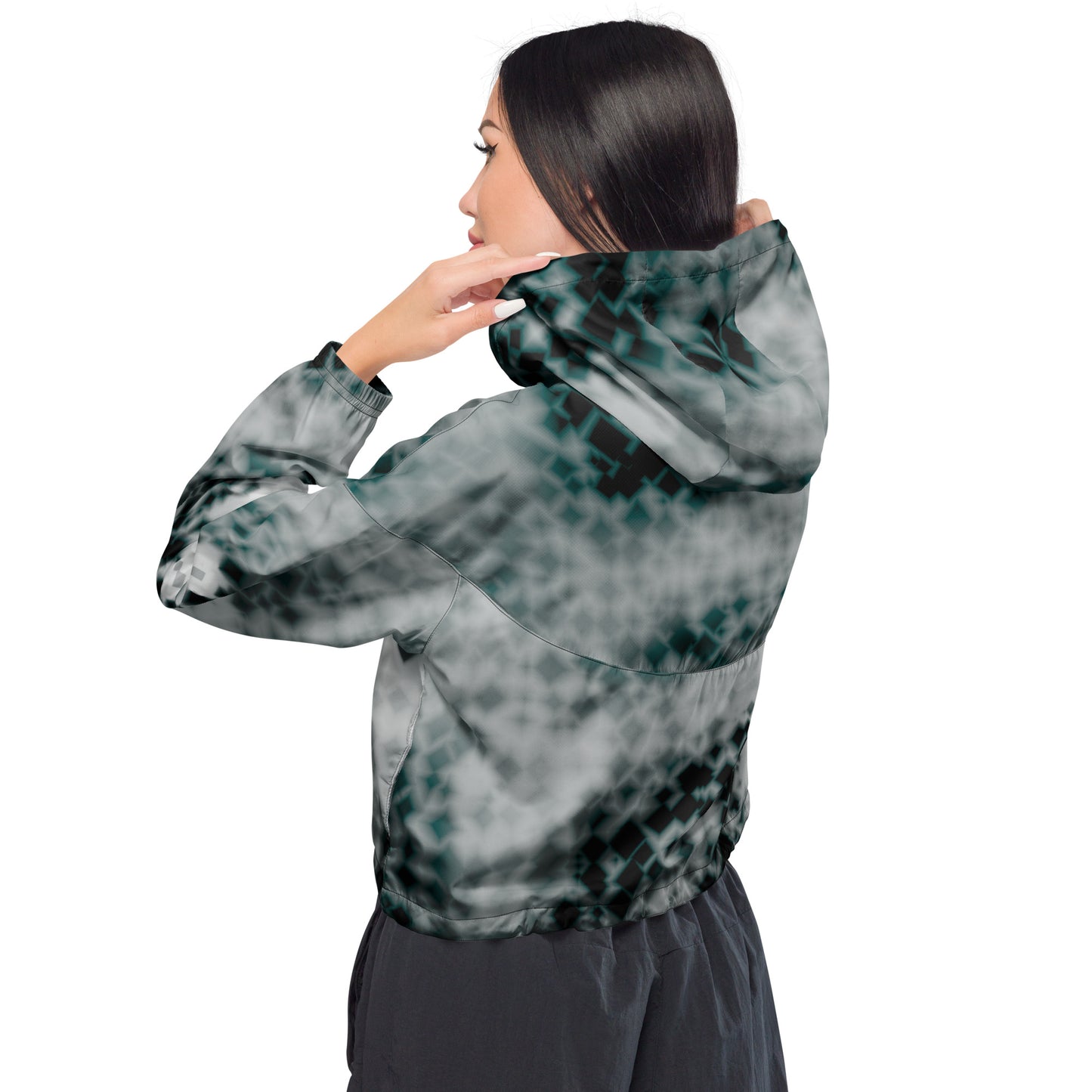 Starry Light Women’s cropped windbreaker