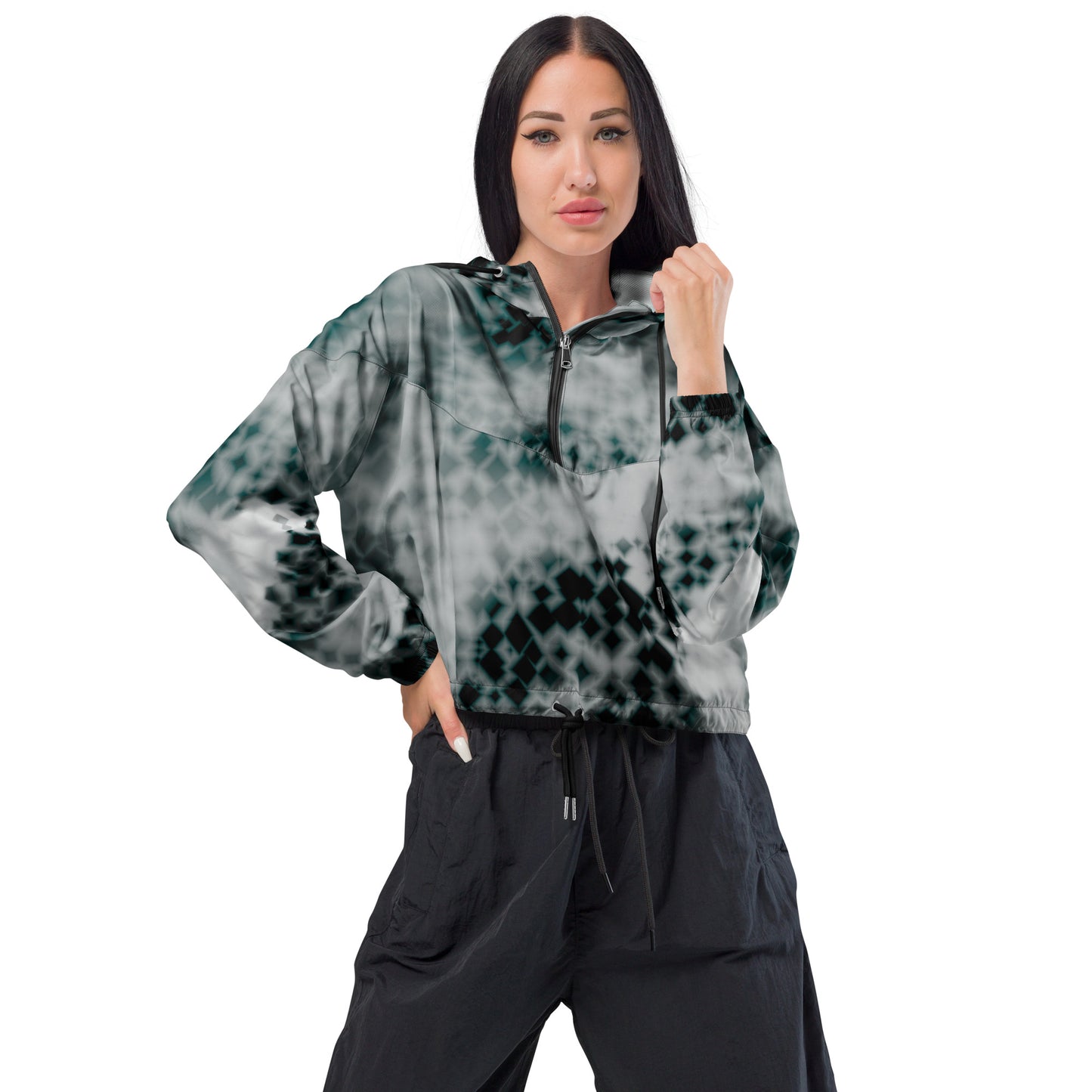 Starry Light Women’s cropped windbreaker