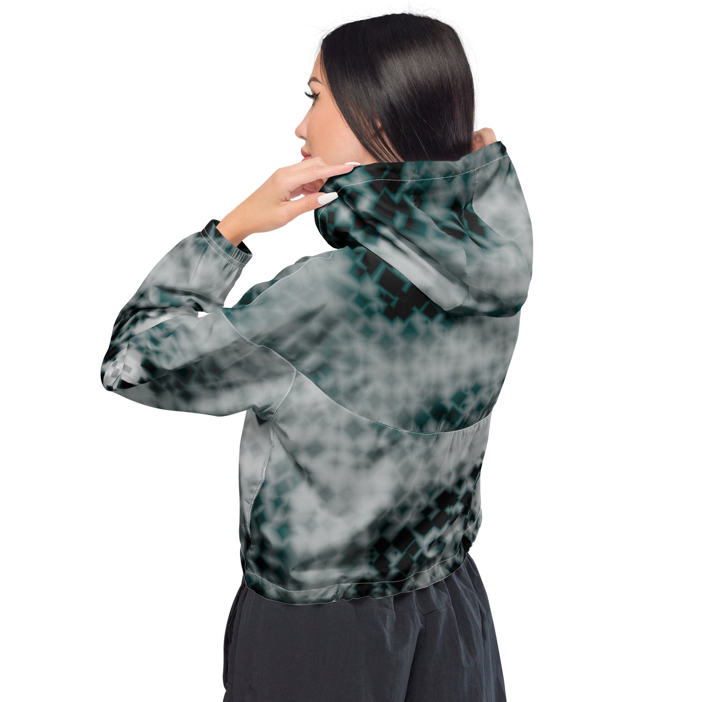 Starry Light Women’s cropped windbreaker