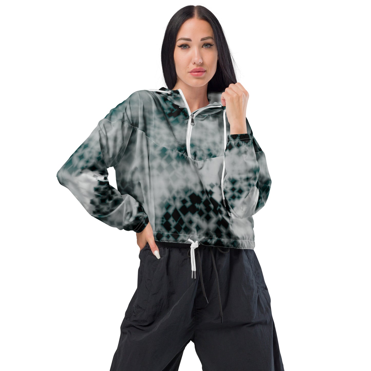 Starry Light Women’s cropped windbreaker