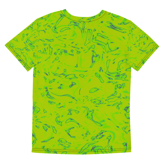 Rorschach Green Youth crew neck t-shirt