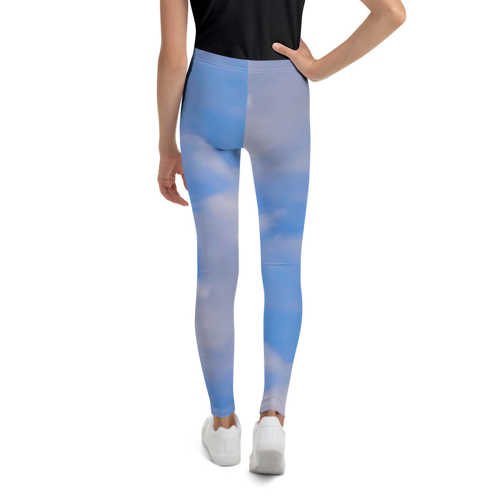 Cloudy Daze Youth Leggings