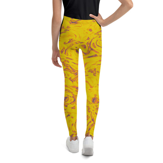 Rorschach Orange Youth Leggings