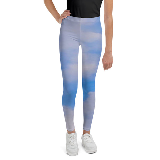 Cloudy Daze Youth Leggings