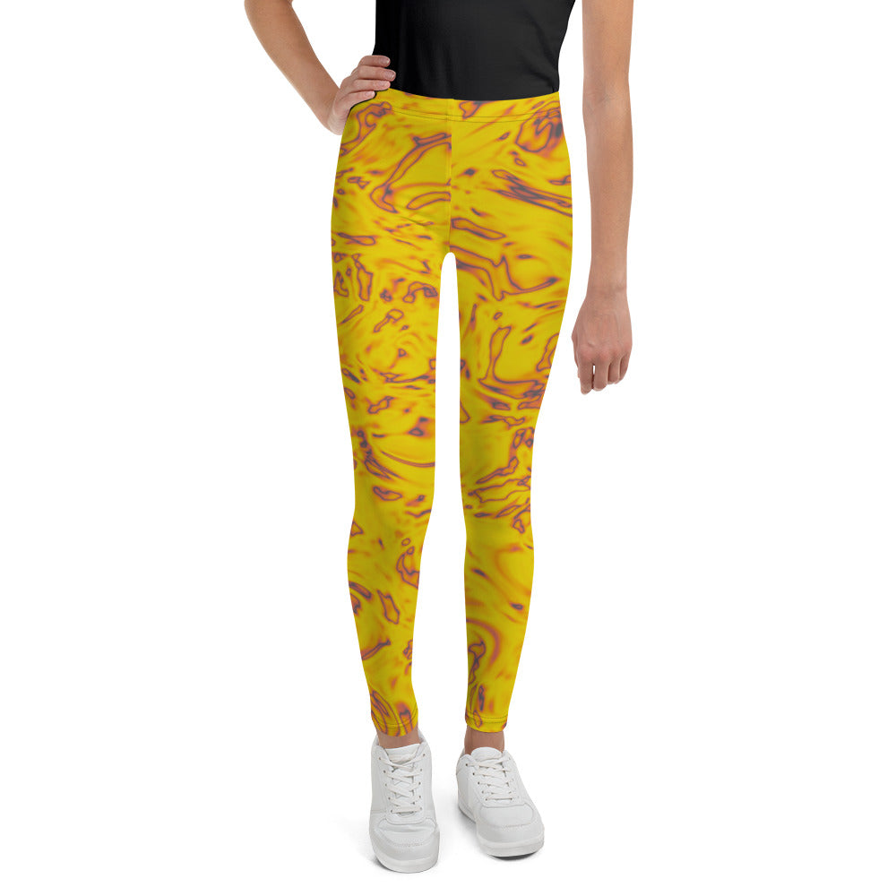 Rorschach Orange Youth Leggings