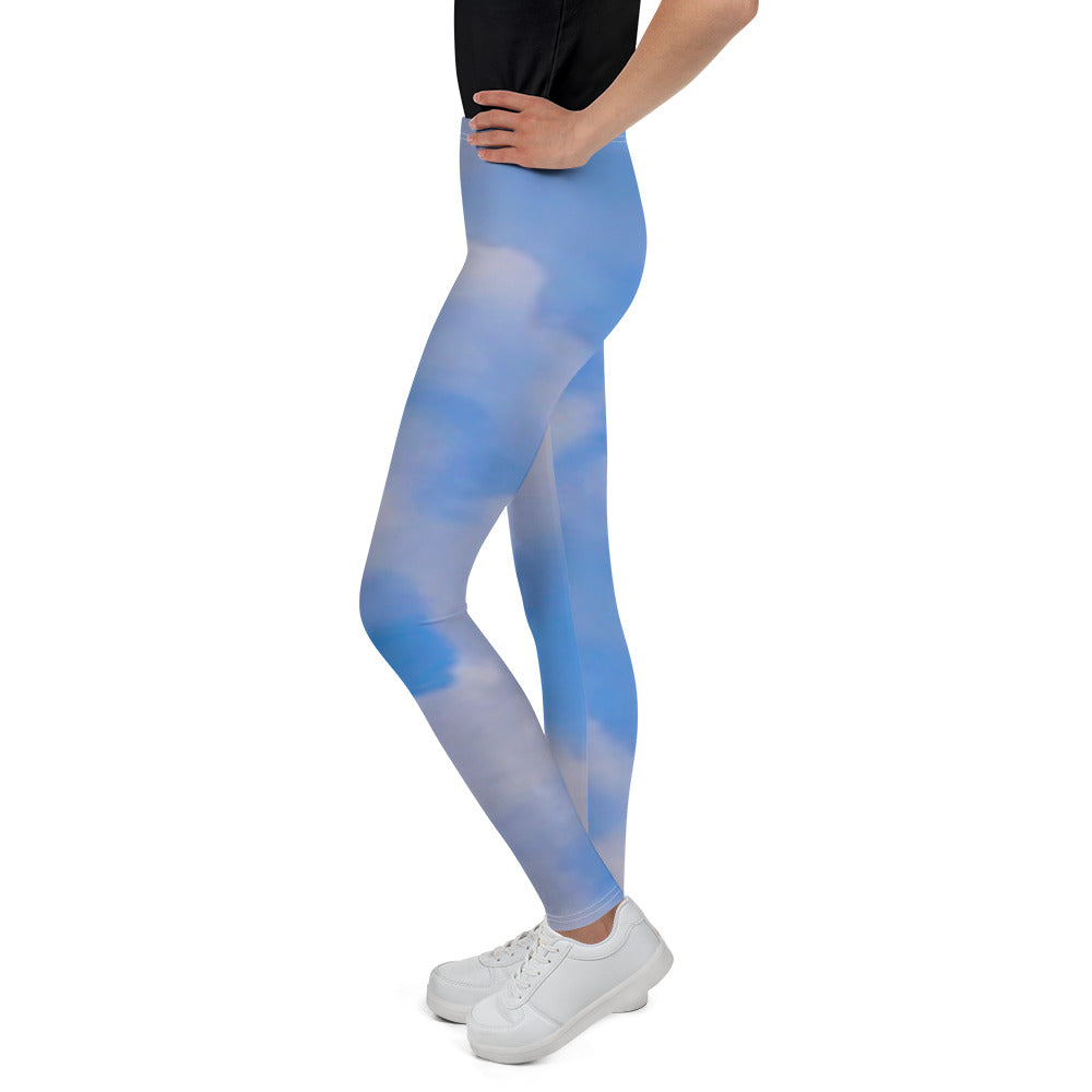 Cloudy Daze Youth Leggings