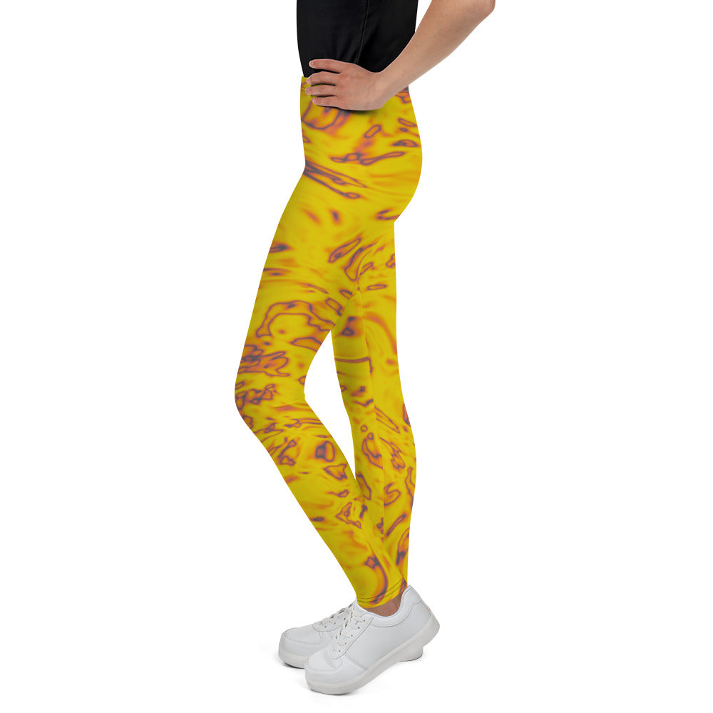 Rorschach Orange Youth Leggings