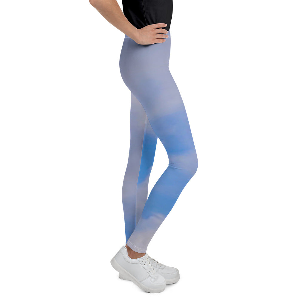 Cloudy Daze Youth Leggings