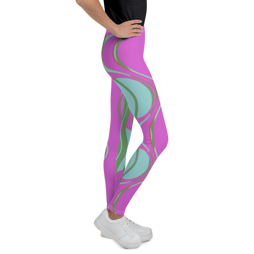 The Far Out Wave Youth Leggings