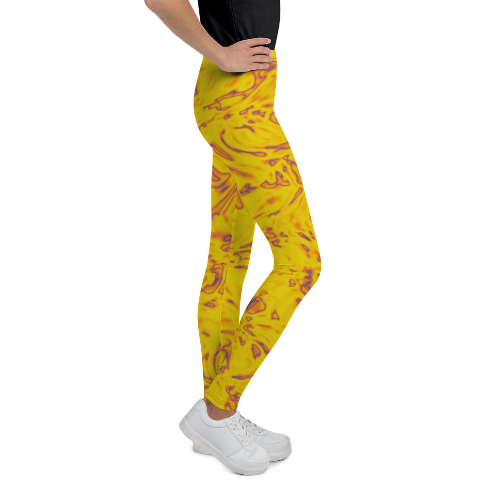 Rorschach Orange Youth Leggings