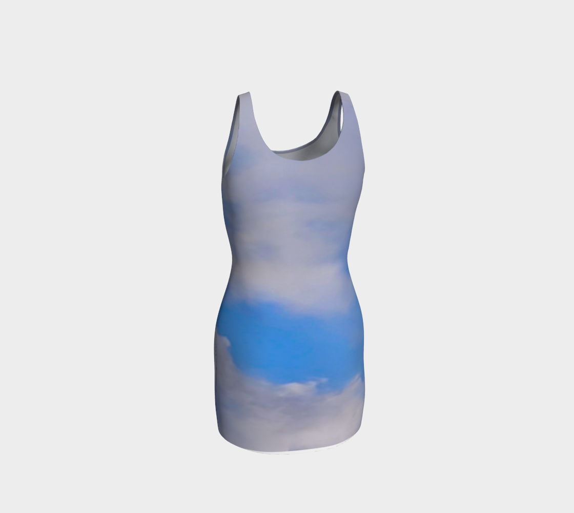 Cloudy Daze Bodycon Dress