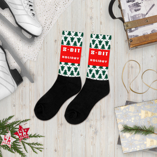 8-Bit Holiday Socks