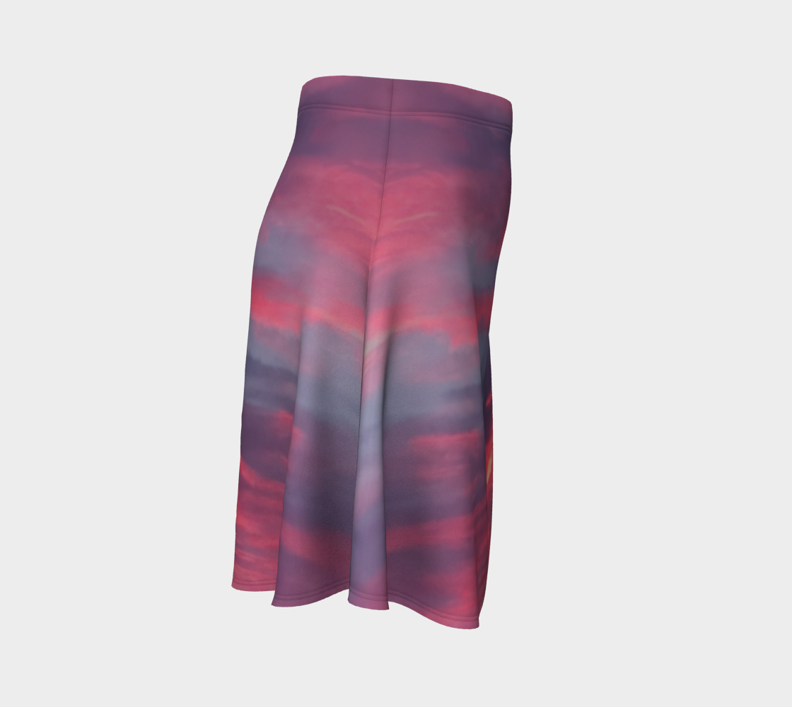 Tickled Pink Flare Skirt