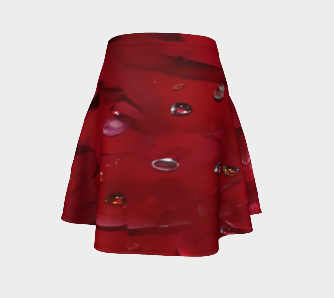 Jeweled Rose Flare Skirt CAN