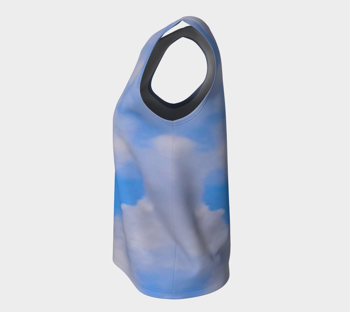 Cloudy Daze Loose Tank Top