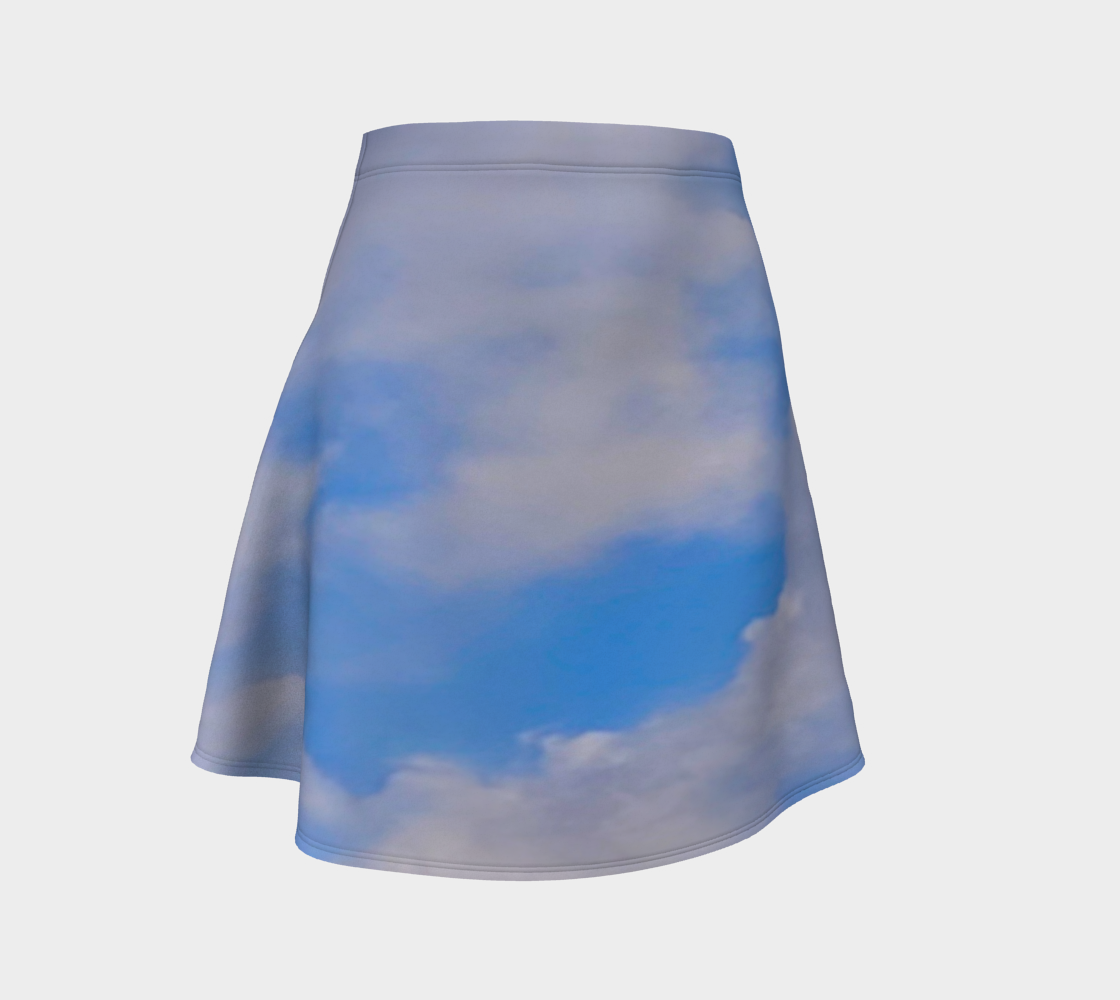 Cloudy Daze Flare Skirt CAN