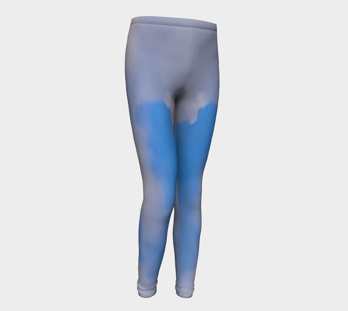 Cloudy Daze Youth Leggings