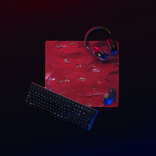 Jeweled Rose Gaming mouse pad