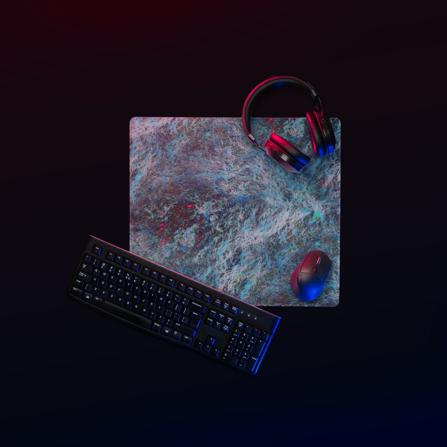 Blue Storm Gaming mouse pad