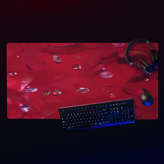 Jeweled Rose Gaming mouse pad