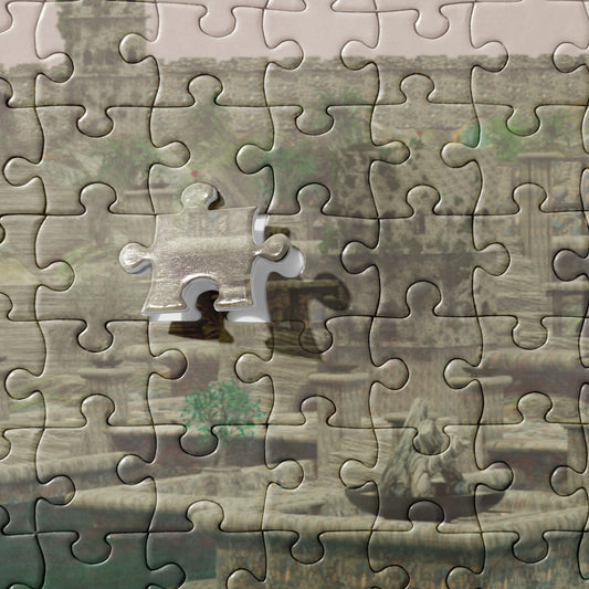 Burned Village Jigsaw puzzle