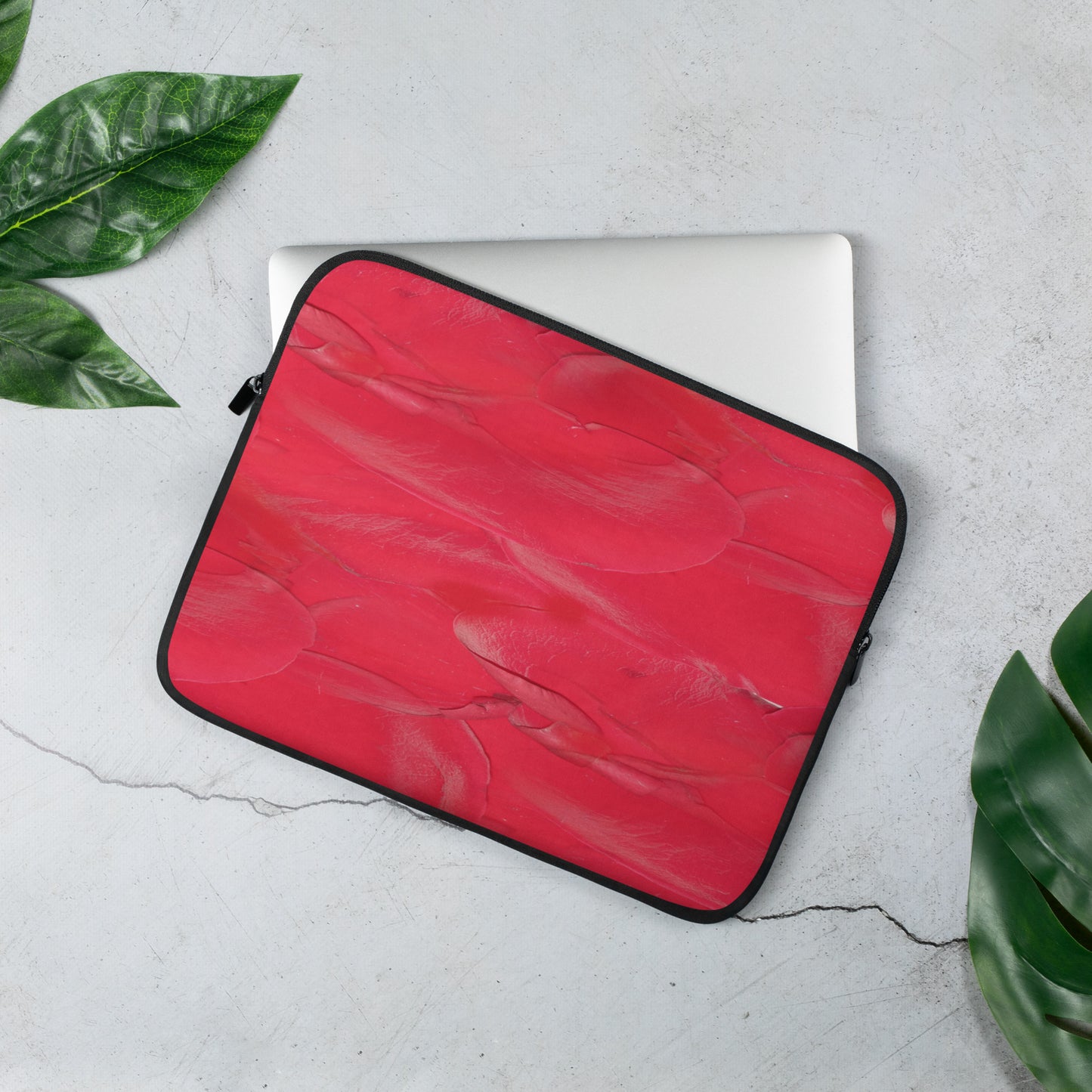 Rose Petal Laptop Sleeve