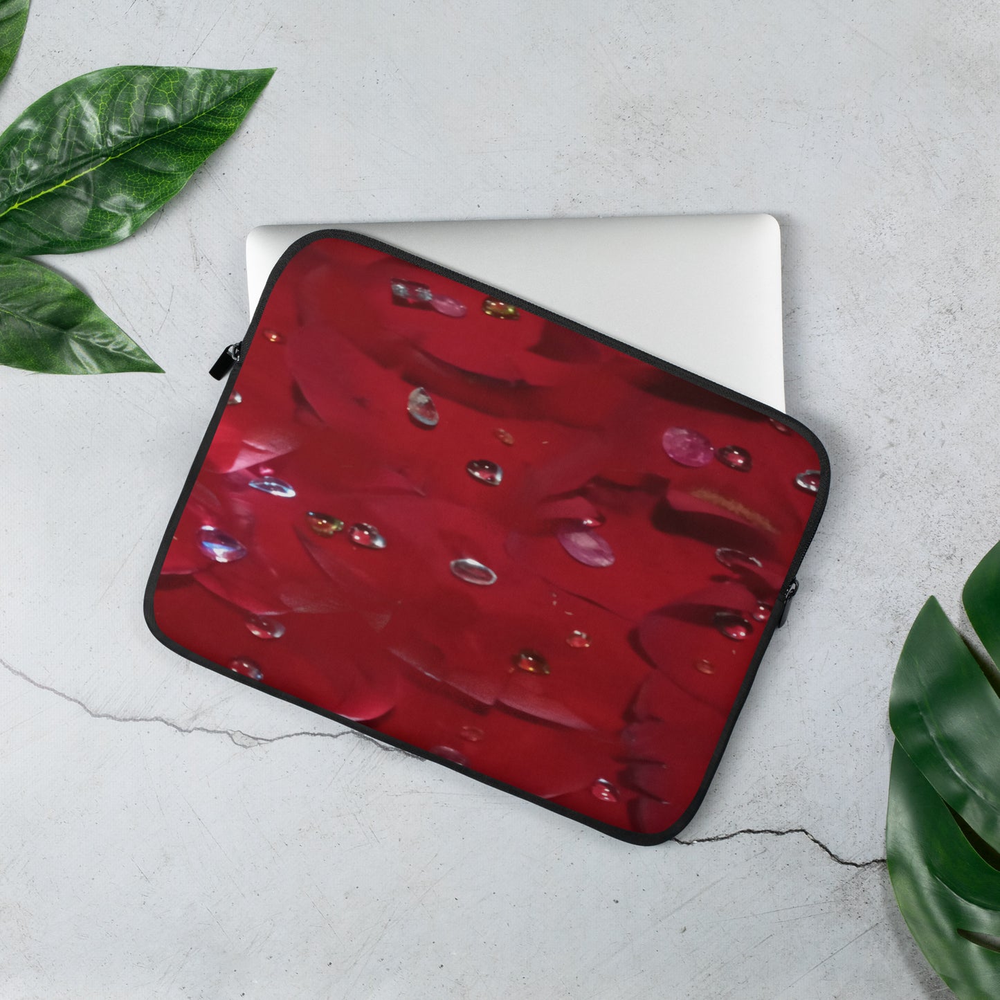 Jeweled Rose Laptop Sleeve