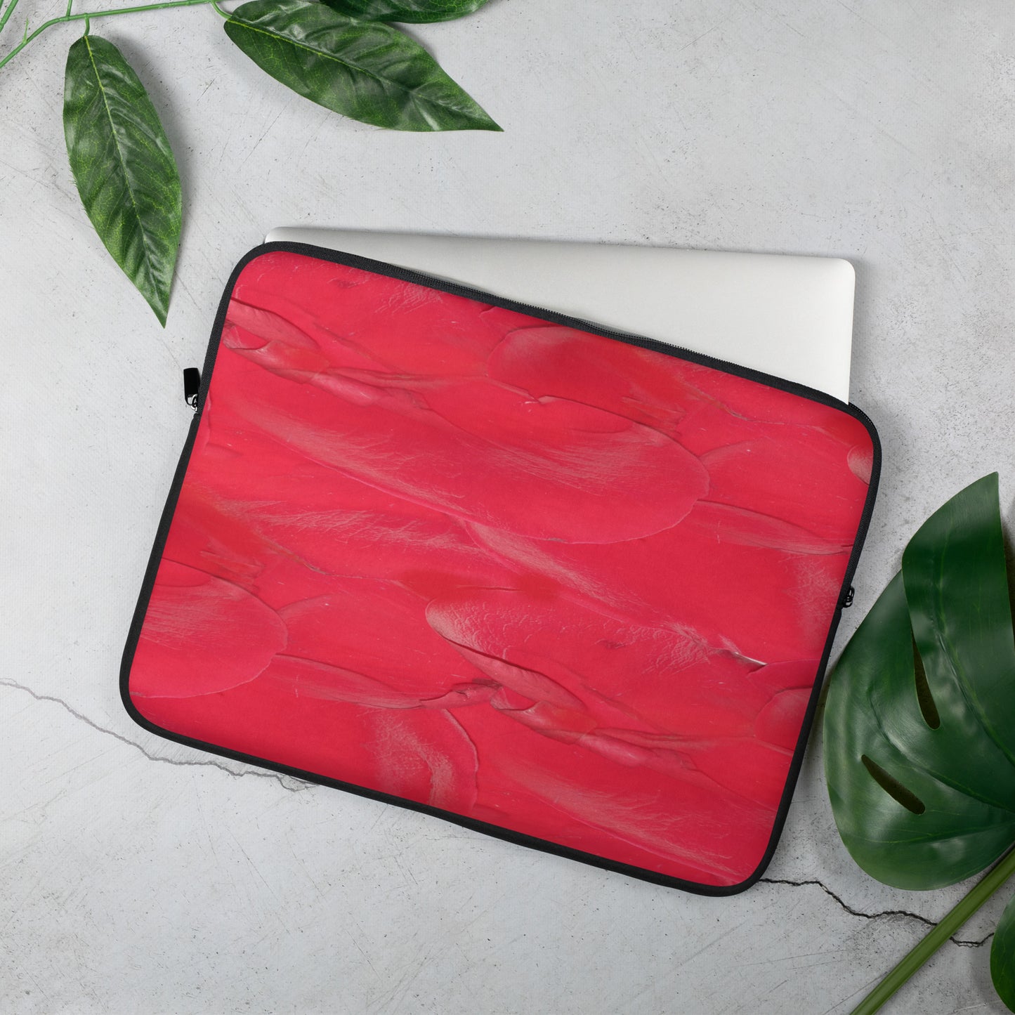 Rose Petal Laptop Sleeve