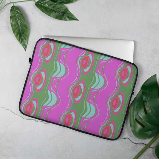 The Far Out Wave Laptop Sleeve