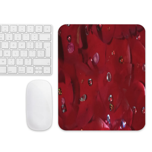 Jeweled Rose Mouse pad