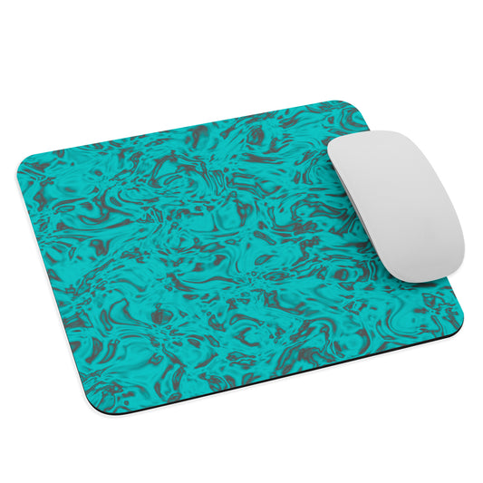 Rorschach Blue Mouse pad