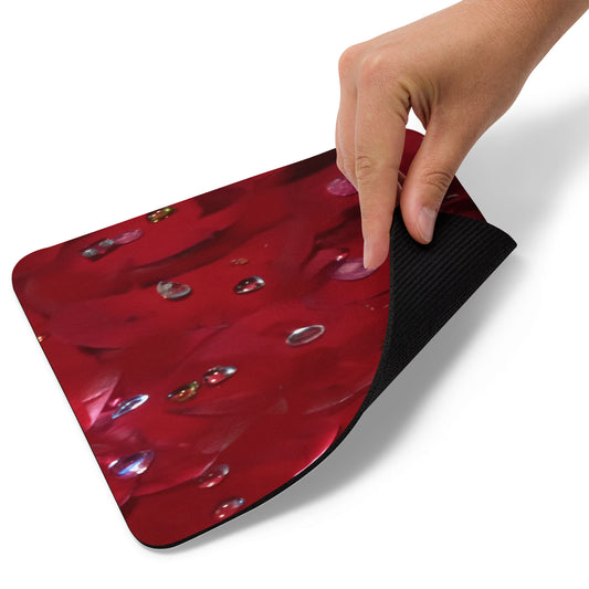 Jeweled Rose Mouse pad