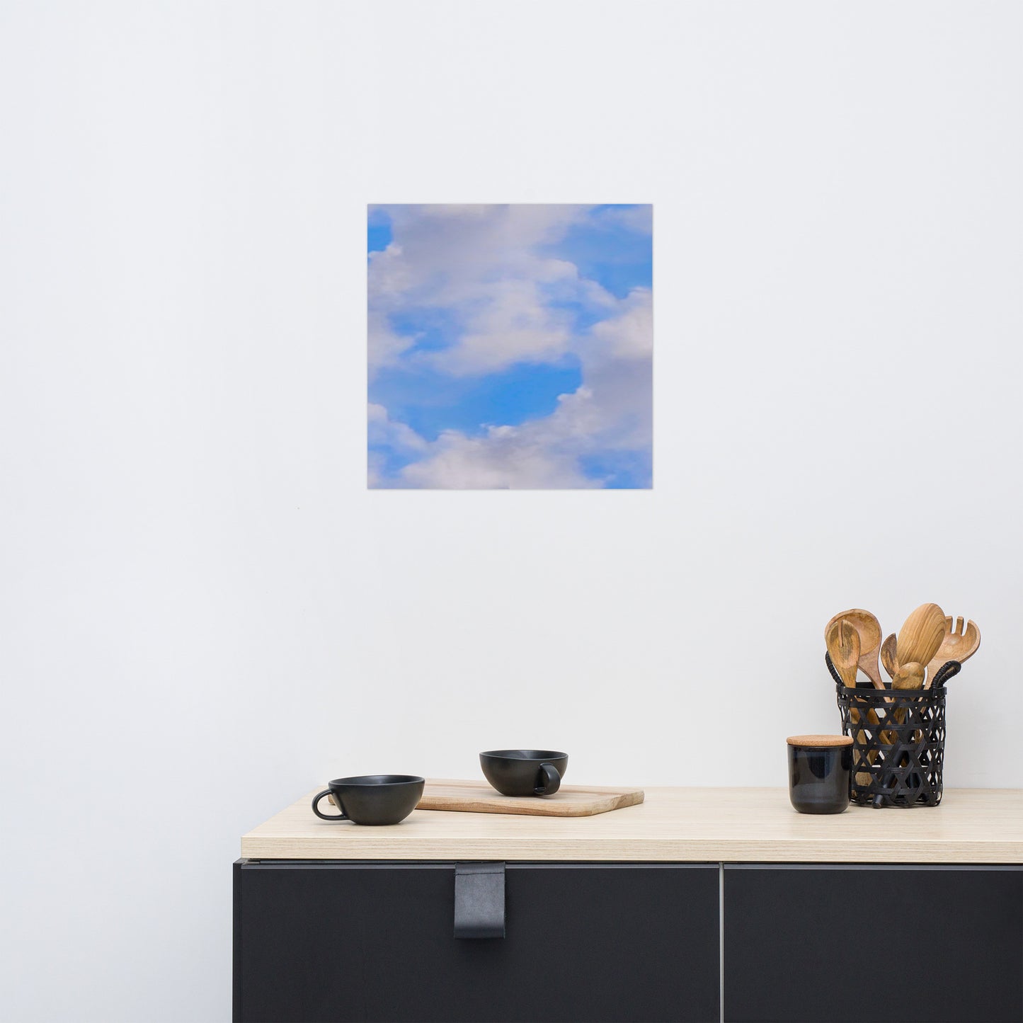 Cloudy Daze Luster Photo paper poster