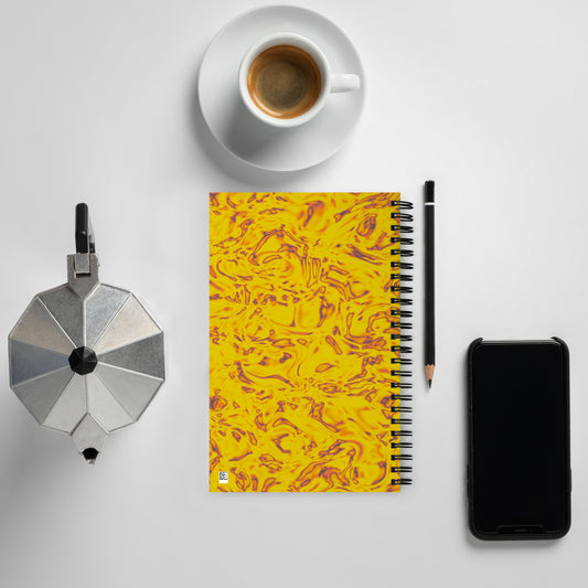 Rorschach Orange, Spiral notebook