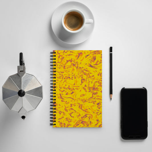 Rorschach Orange, Spiral notebook