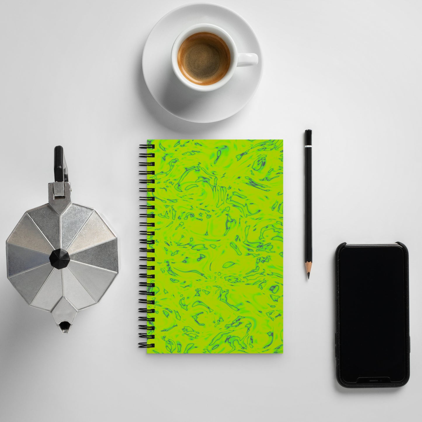 Rorschach Green, Spiral notebook