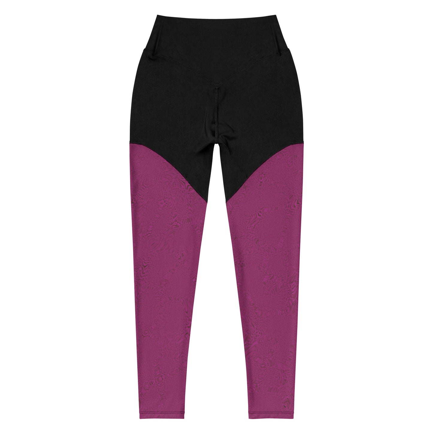 Light Purple Tiger Sports Leggings