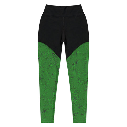 Green Tiger Sports Leggings