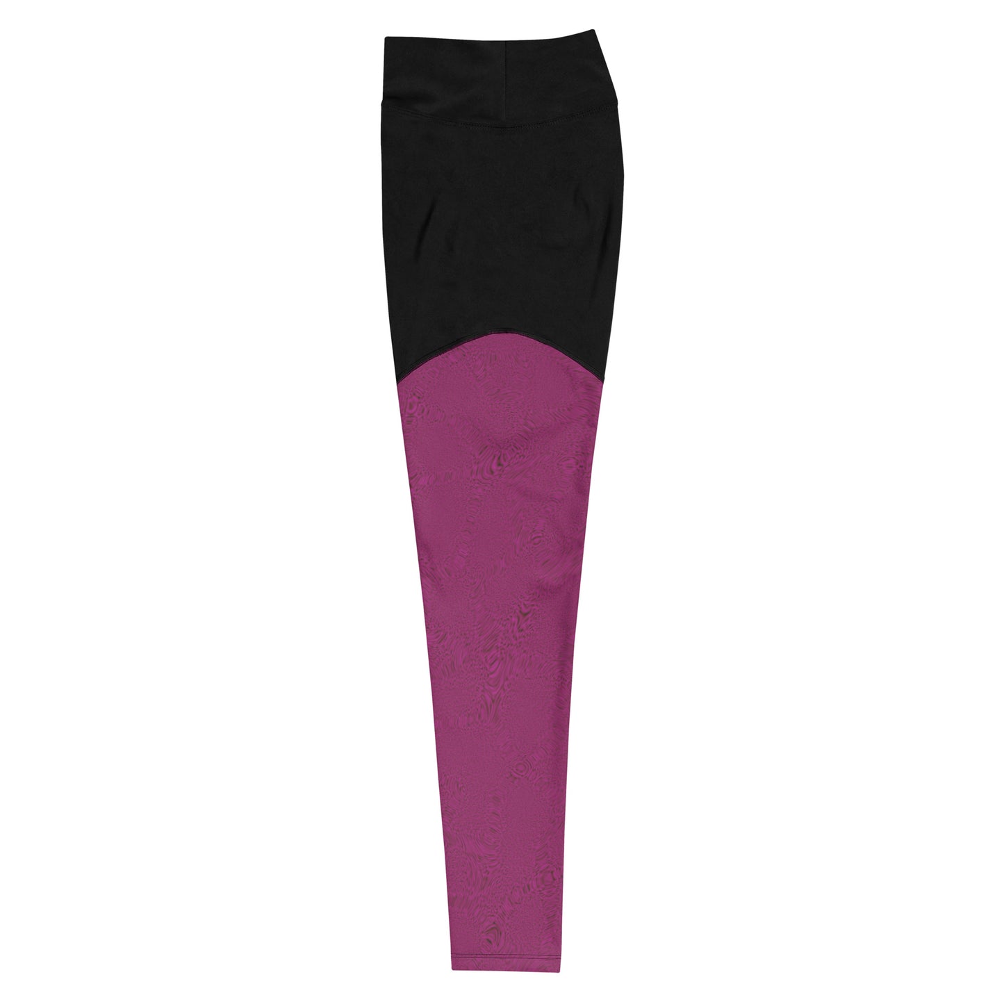 Light Purple Tiger Sports Leggings