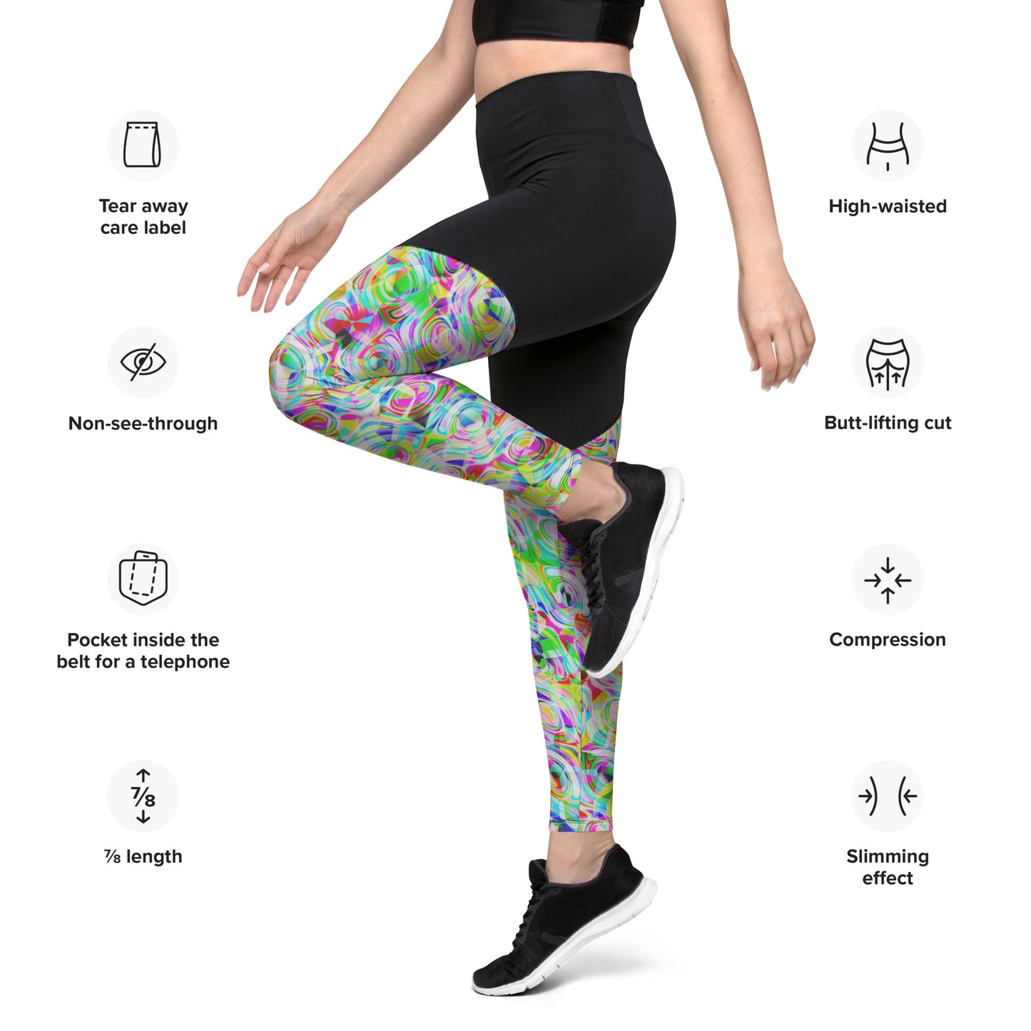 Love Is Magic 1 Sports Leggings