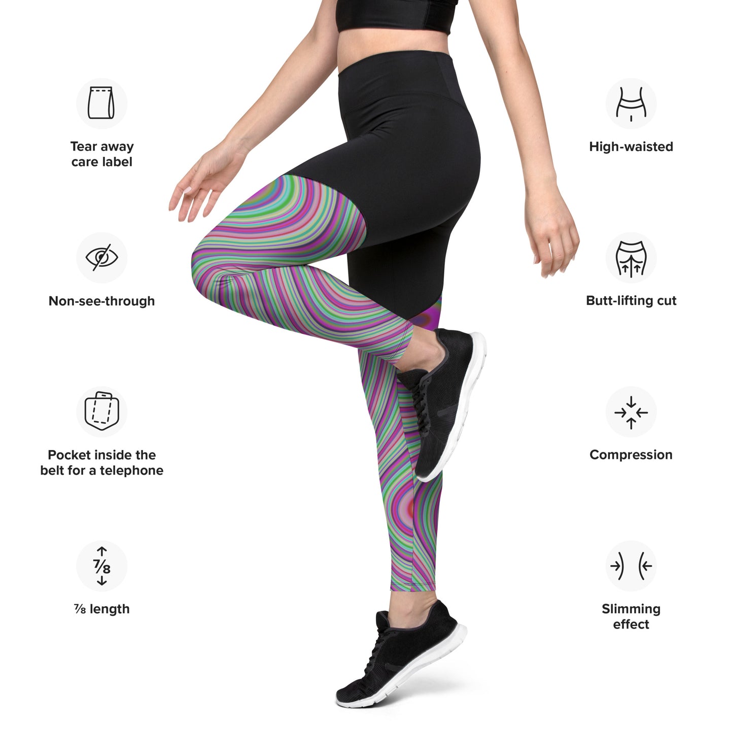 Love Is Magic 3 Sports Leggings