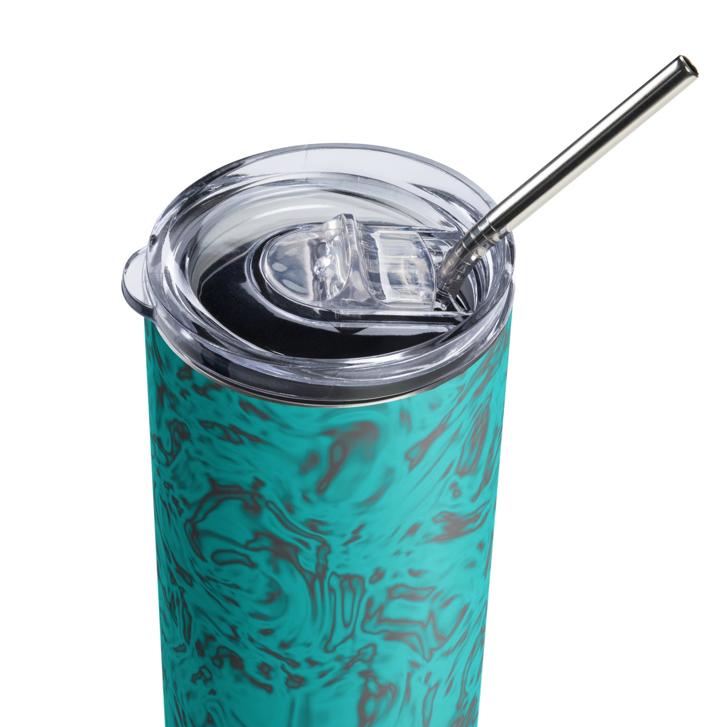 Rorschach Blue Stainless steel tumbler