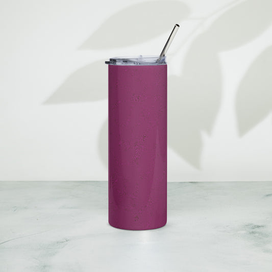 Light Purple Tiger stainless steel tumbler