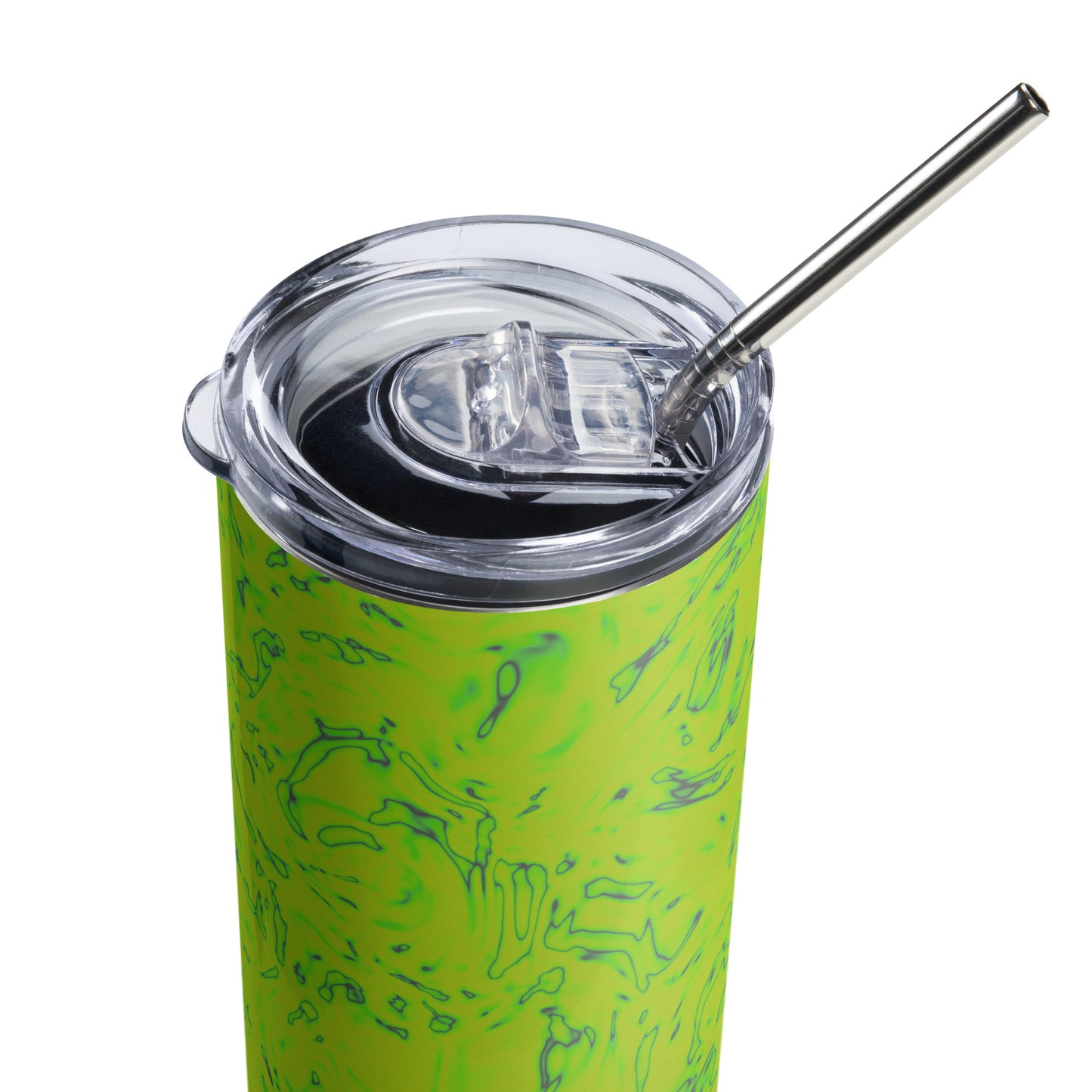 Rorschach Green Stainless steel tumbler