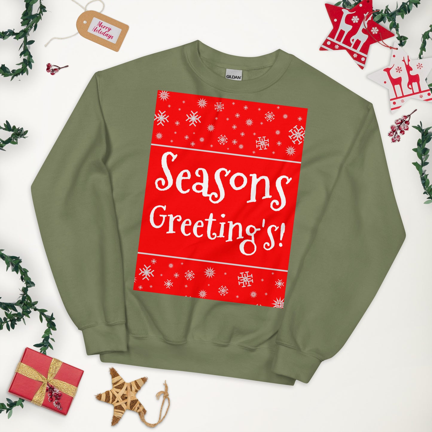 Seasons Greetings! Unisex Sweatshirt