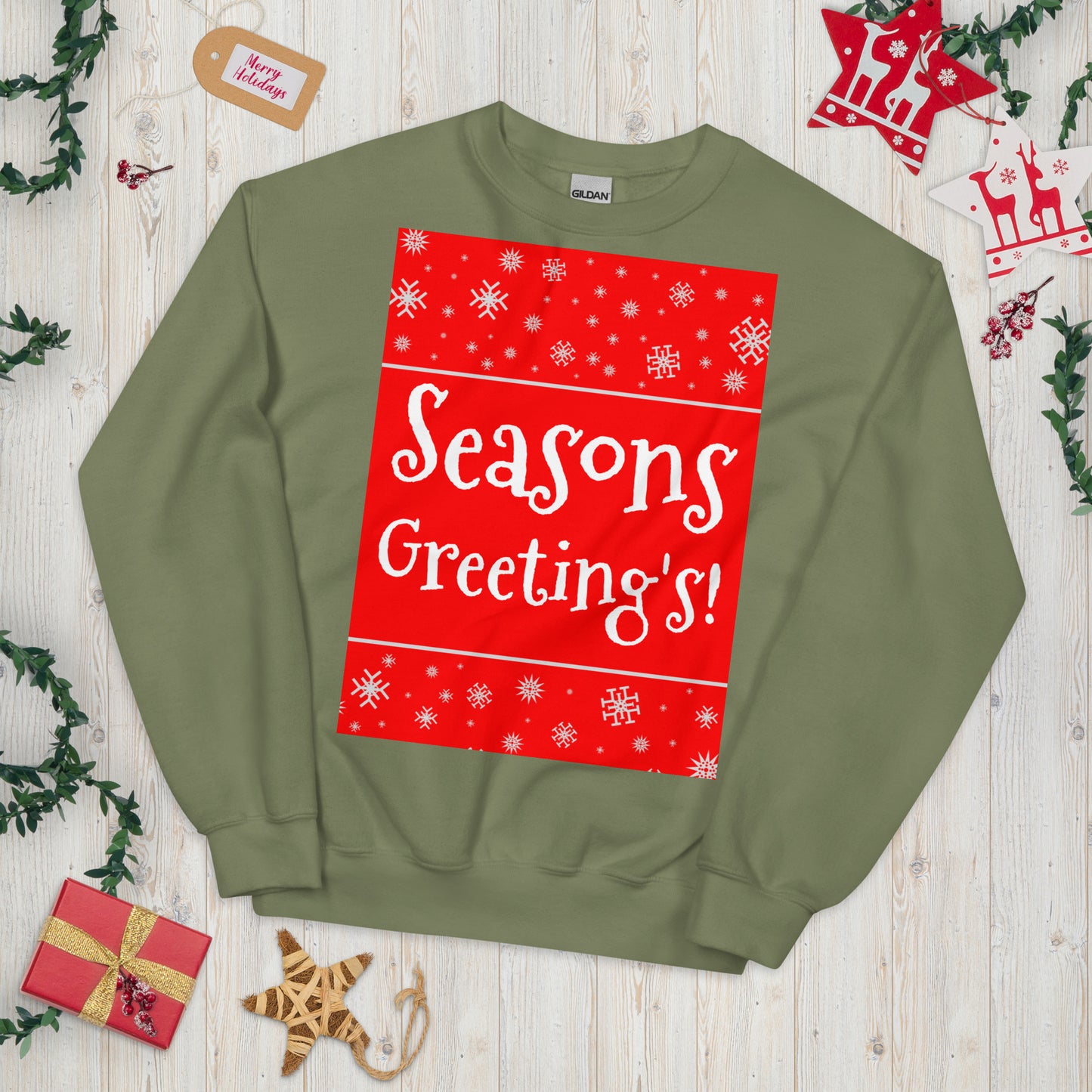 Seasons Greetings! Unisex Sweatshirt