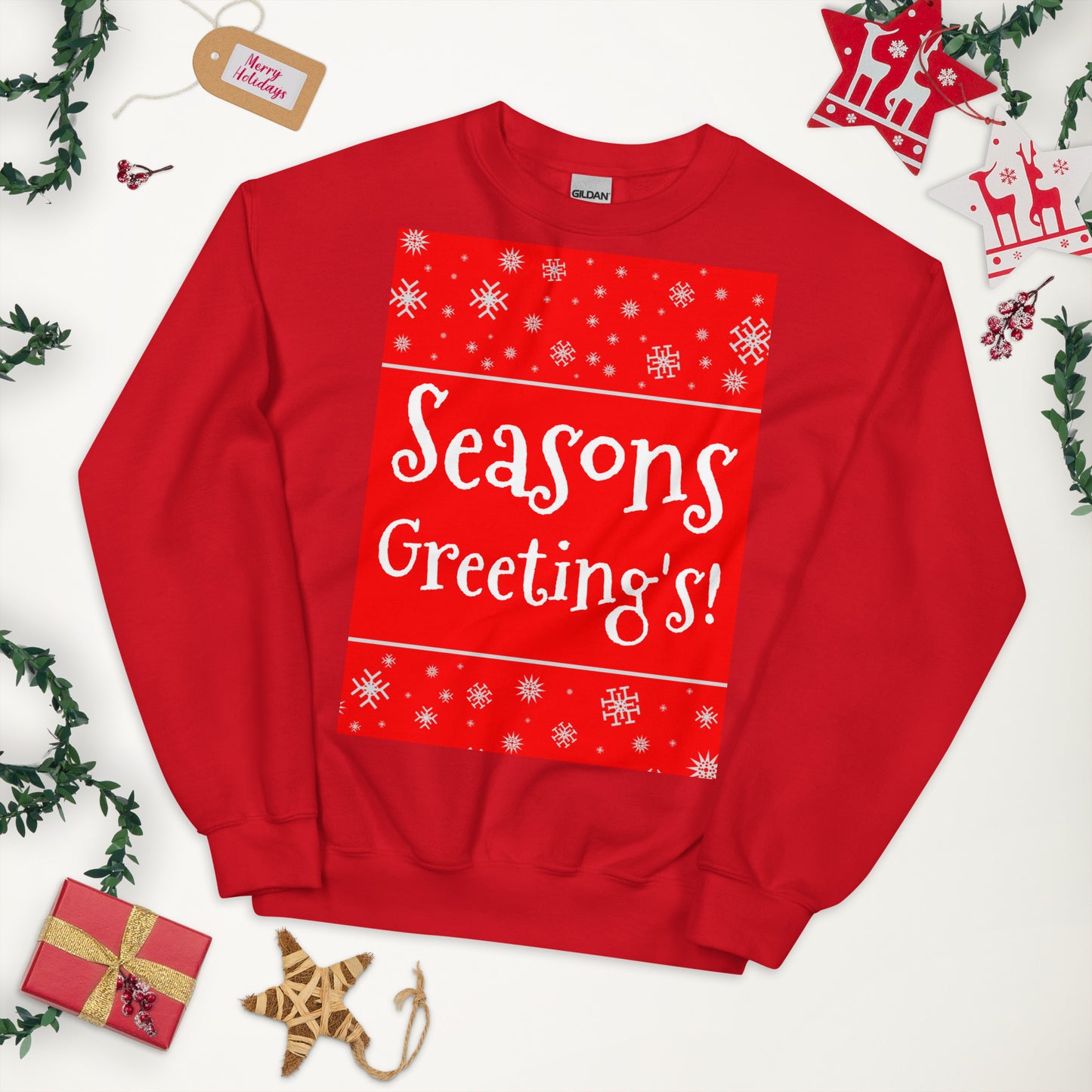 Seasons Greetings! Unisex Sweatshirt