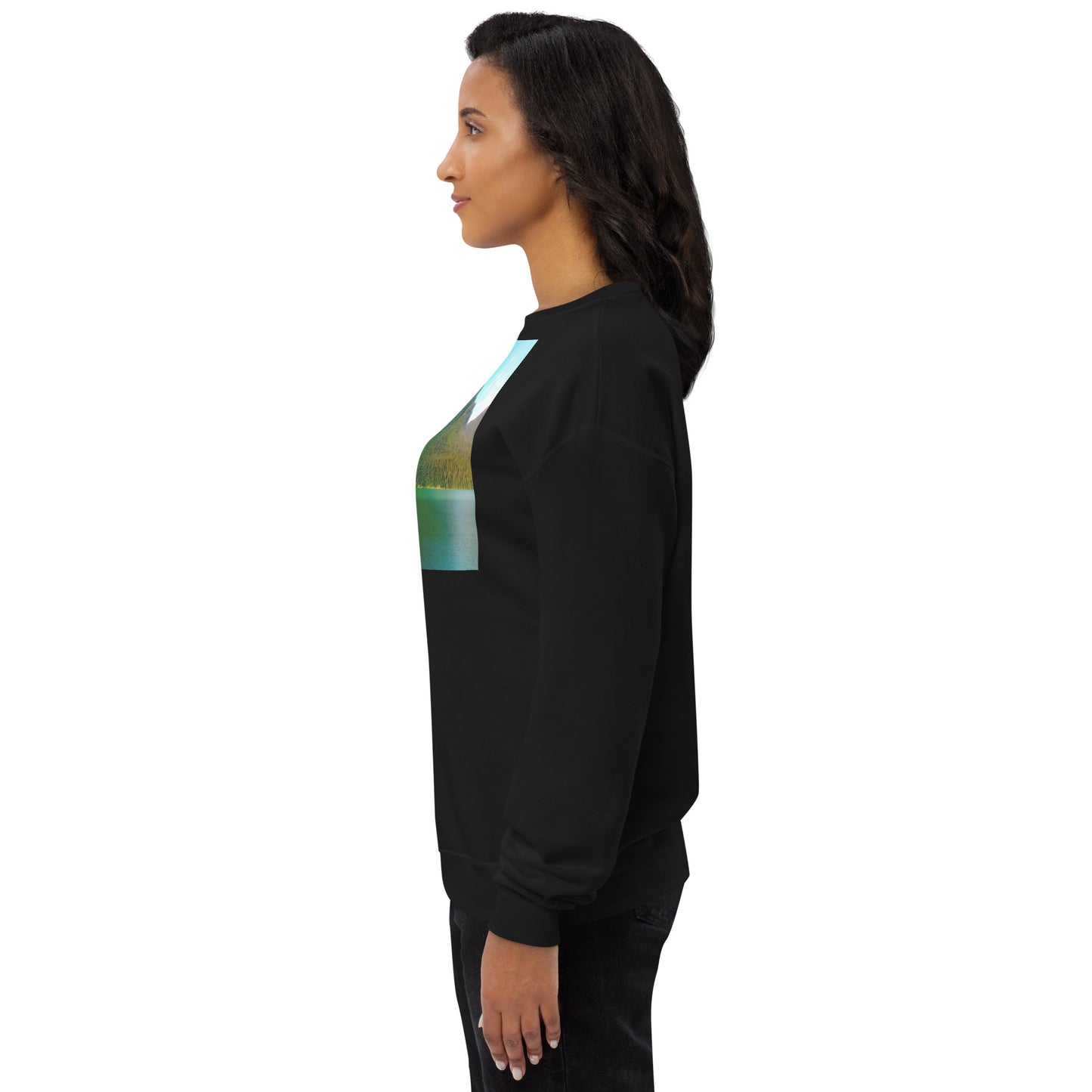 Mountain Bay #3 Unisex fleece sweatshirt